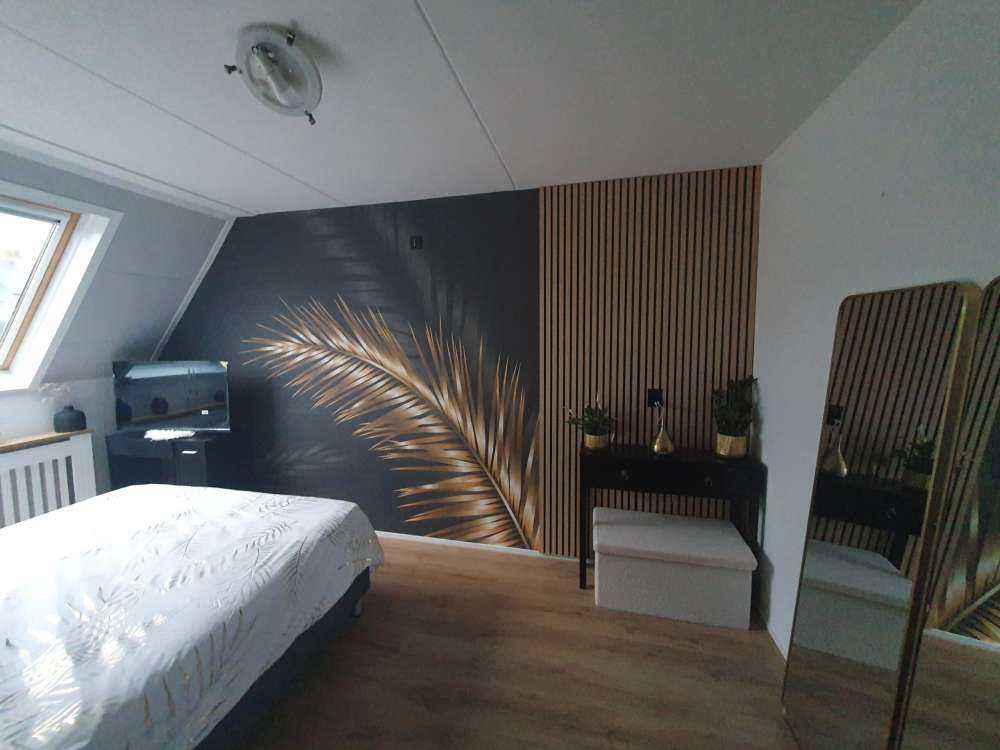 Palmenblätter als Dekoration