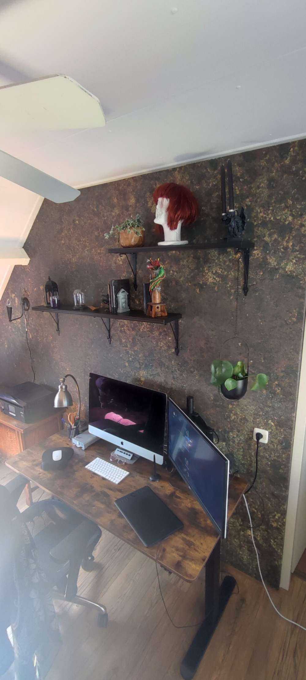 Oxidierte Roststruktur