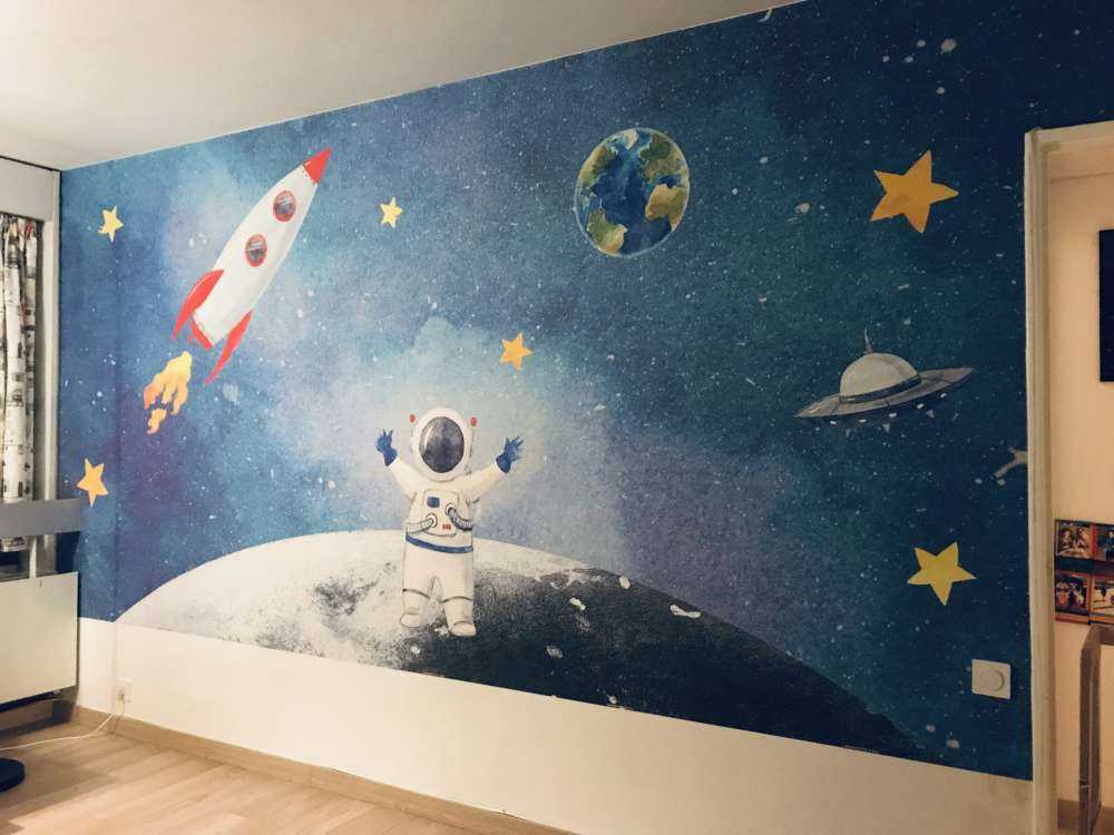 Astronaut auf dem Mond