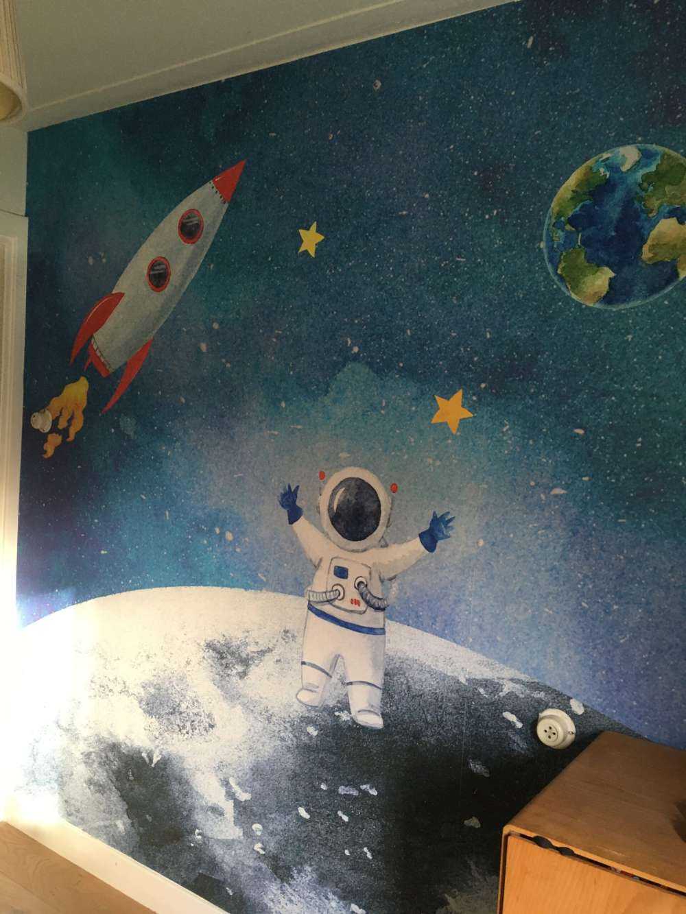 Astronaut auf dem Mond