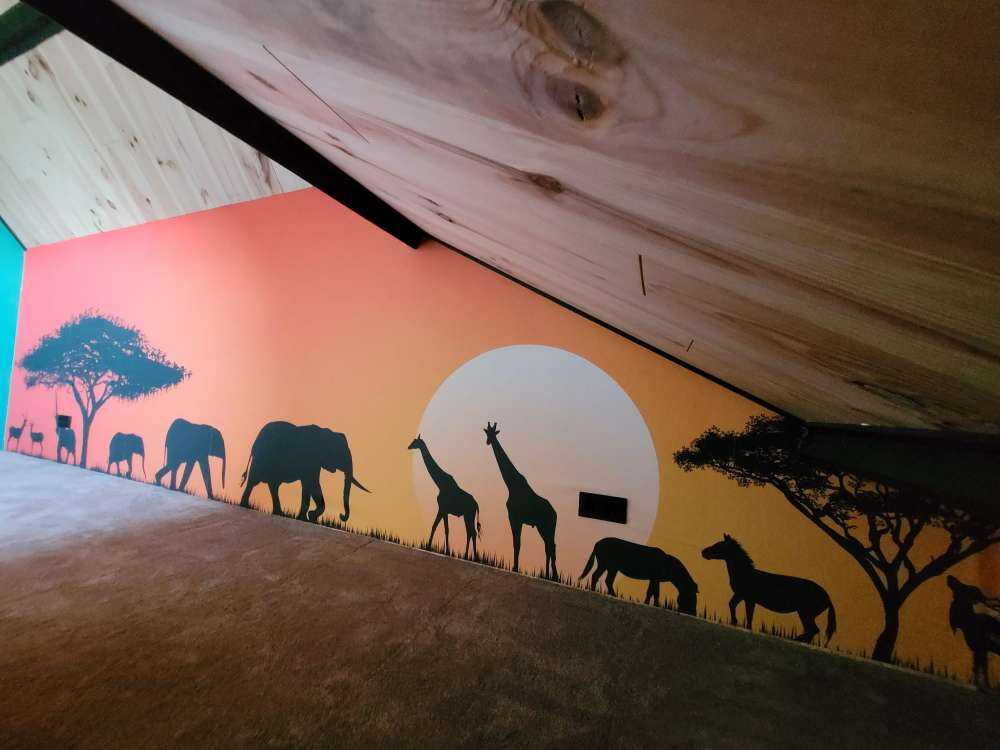 Safari bei Sonnenuntergang