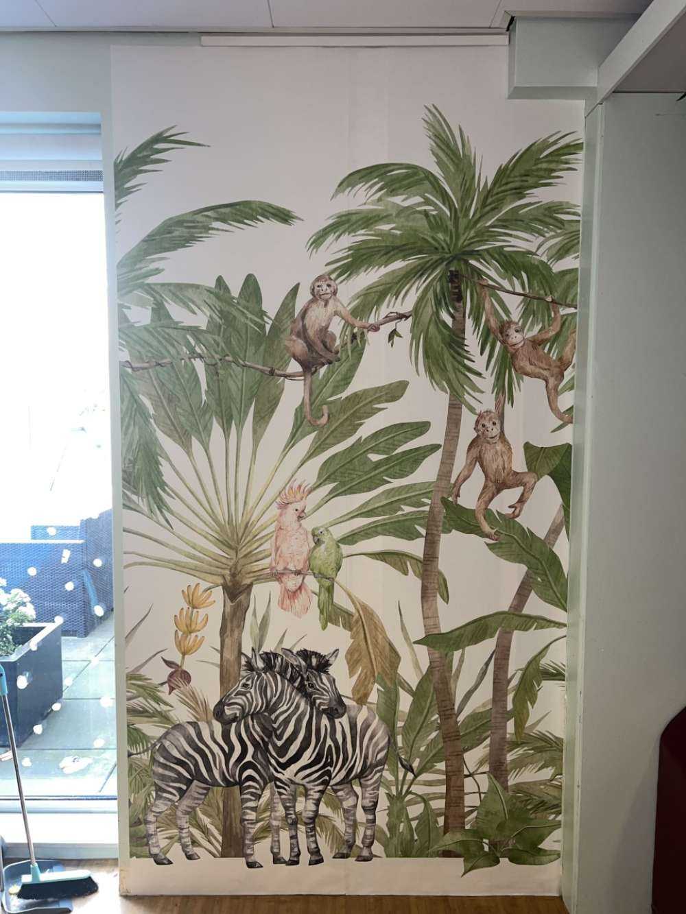 Aquarell Dschungel Tiere