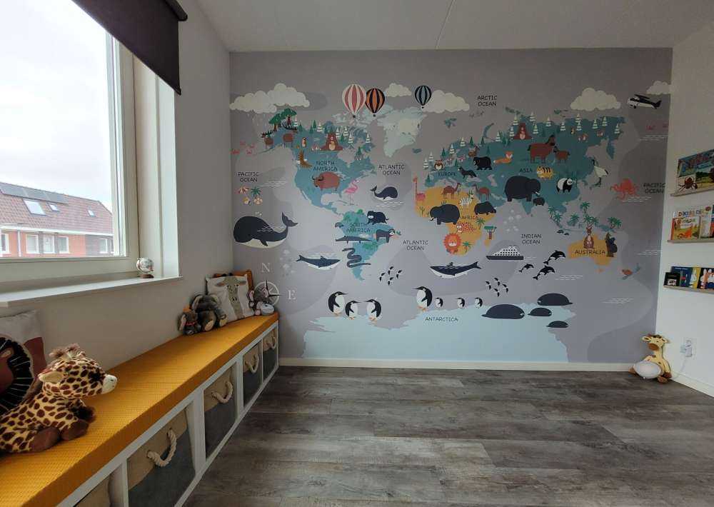 Tierweltkarte