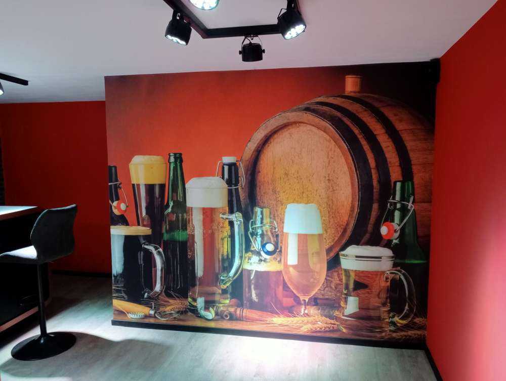 Bier auf Fototapete