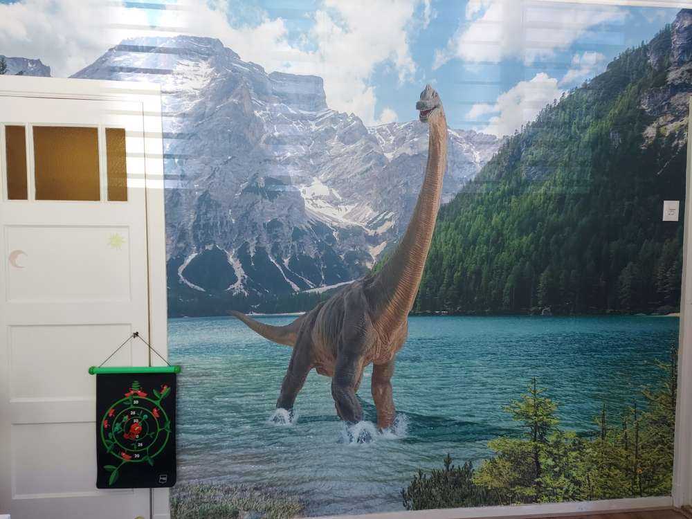 Brachiosaurus im Wasser