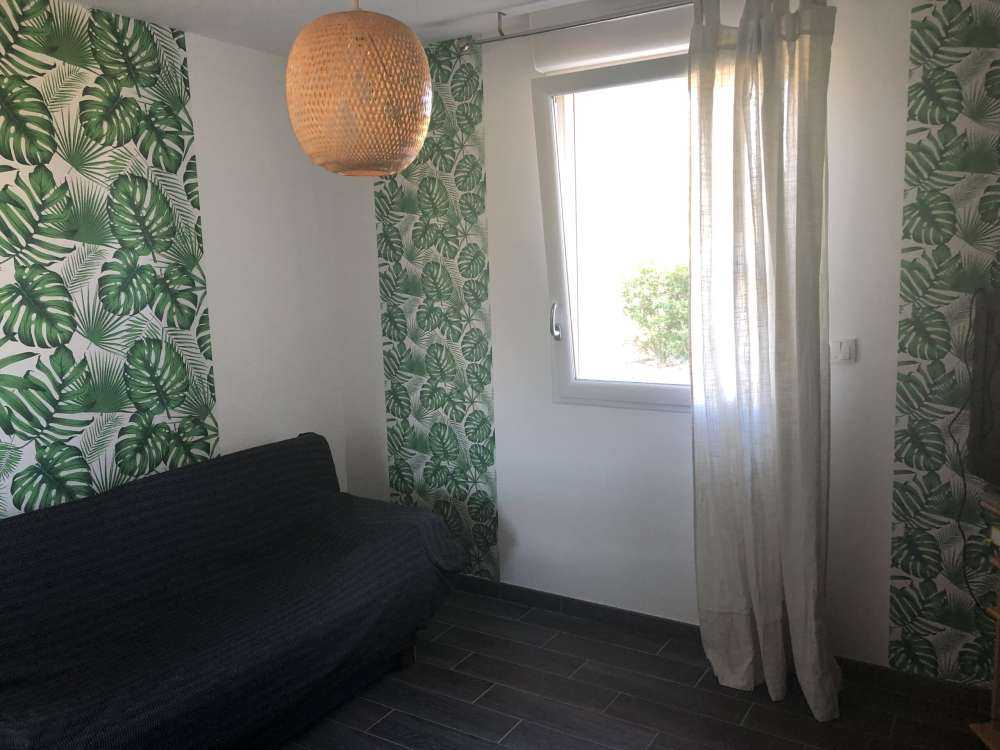 Tropische Blätter, grün