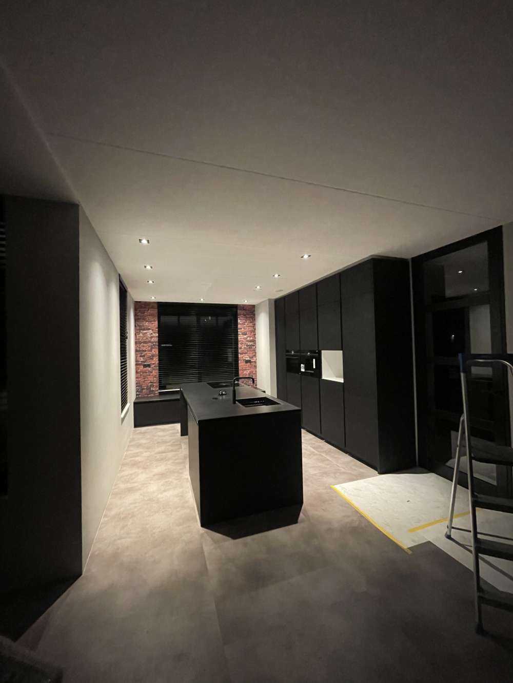 Alte restaurierte Ziegelwand