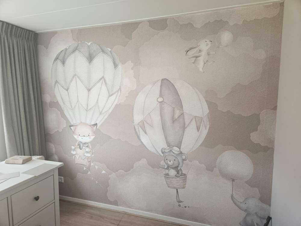 Fliegende Tiere taupe