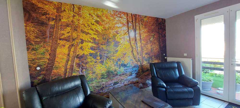 Herbst im wilden Wald