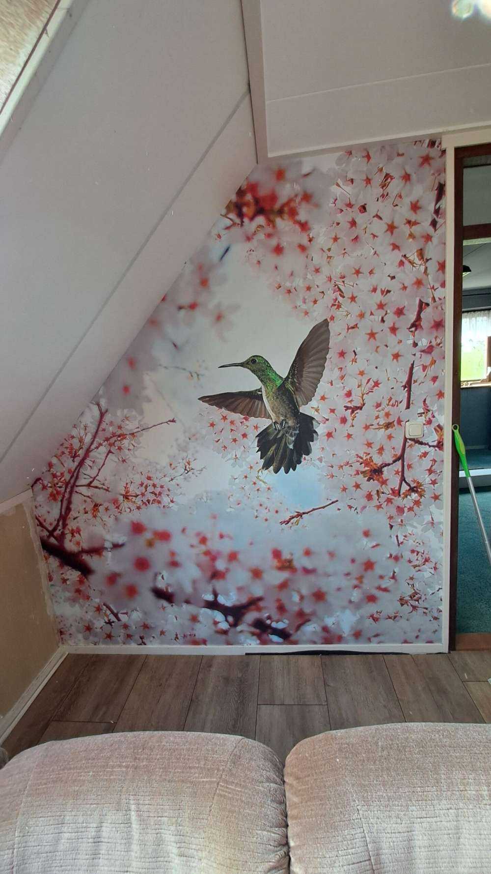 Kolibri zwischen den Blüten