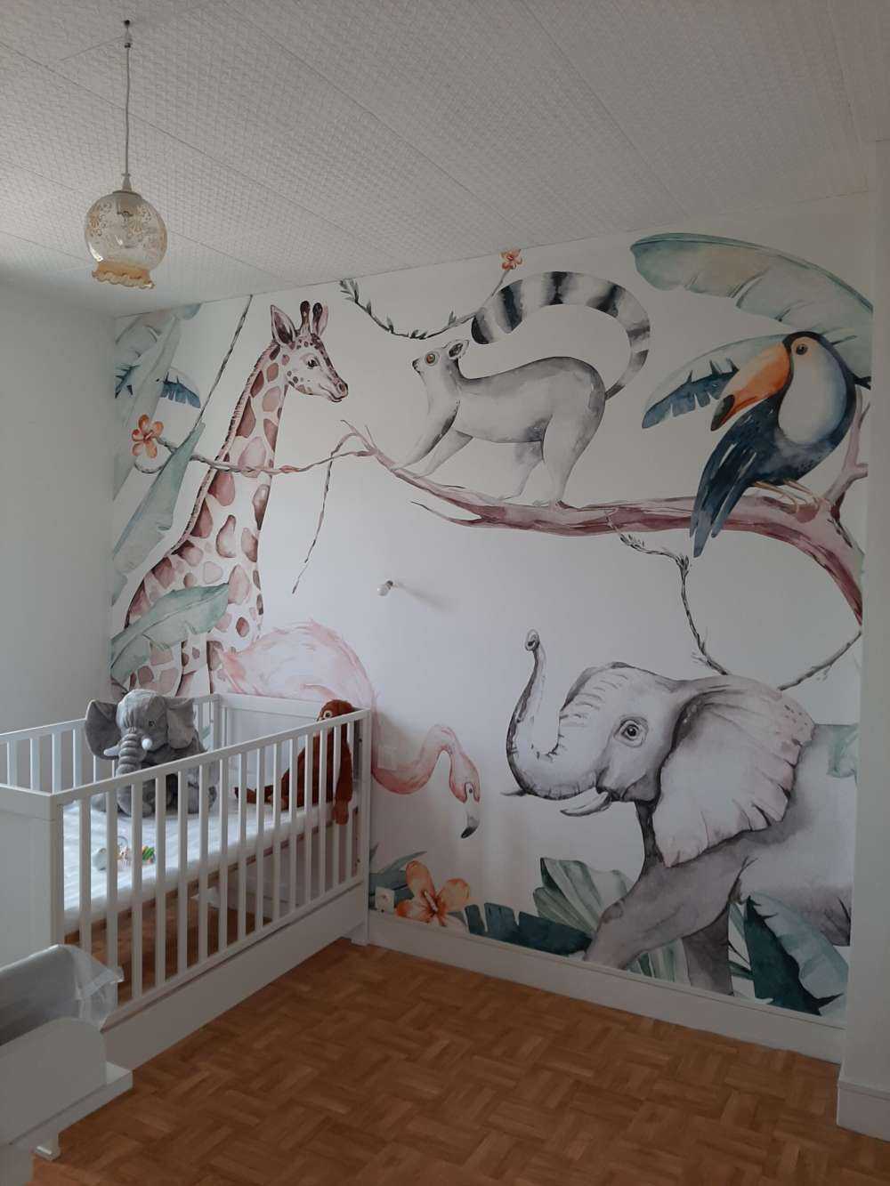 Aquarell afrikanische Tiere