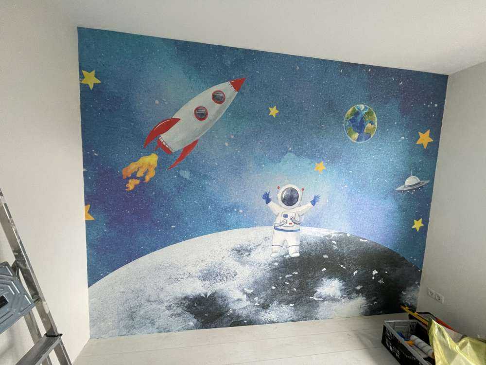 Astronaut auf dem Mond