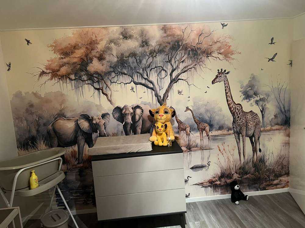 Afrikanischer tropischer Dschungel