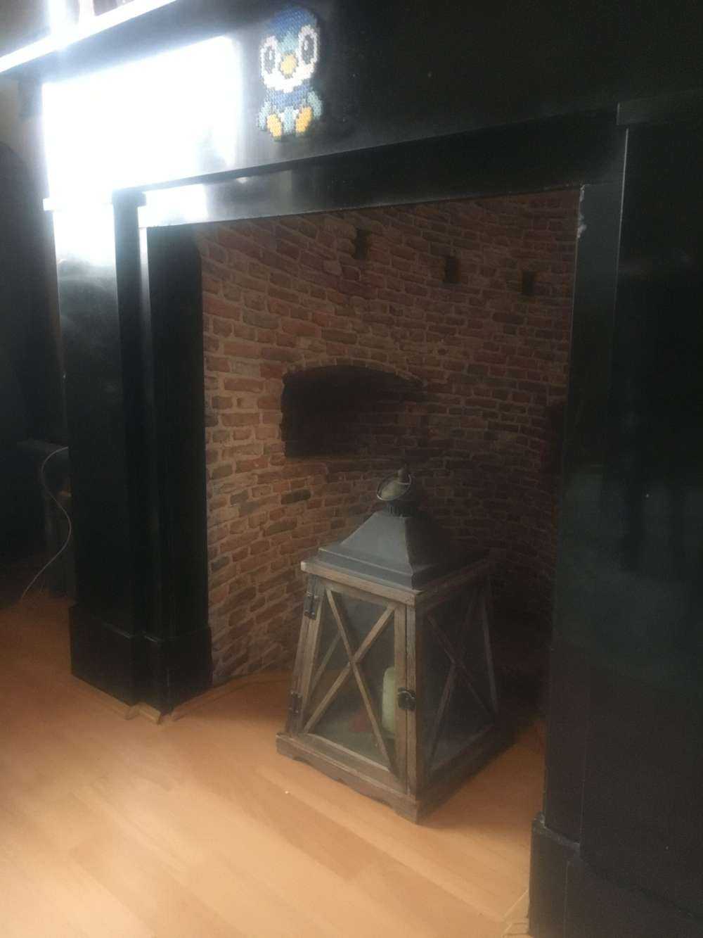 Gebogene Stadtmauer