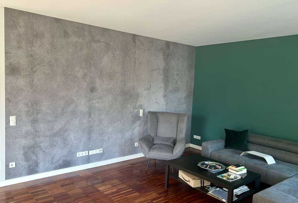 Beton mit durchgehenden Rissen