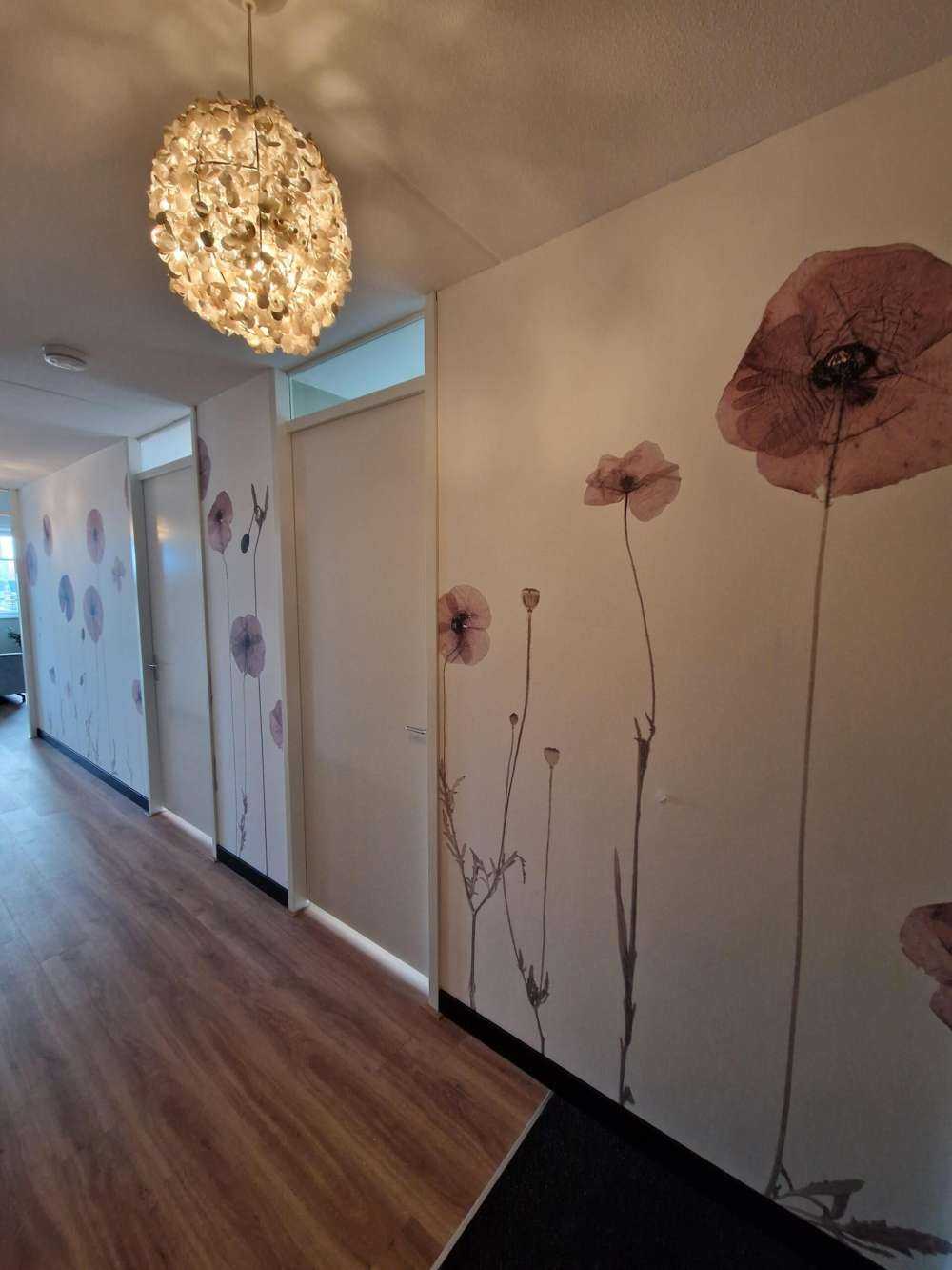 Mohnblumenfeld vintage