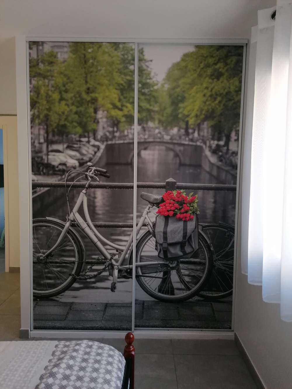Fahrrad mit Blumen