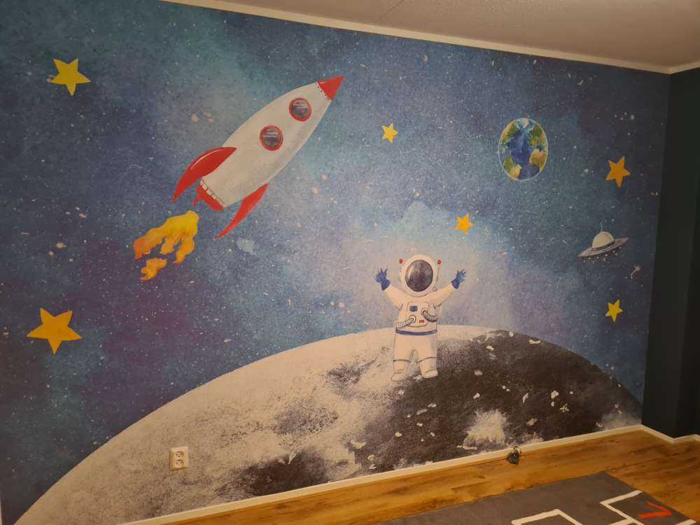 Astronaut auf dem Mond
