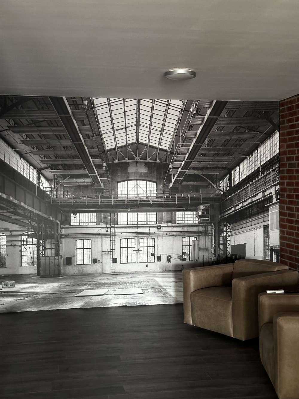 Verlassene Industriehalle