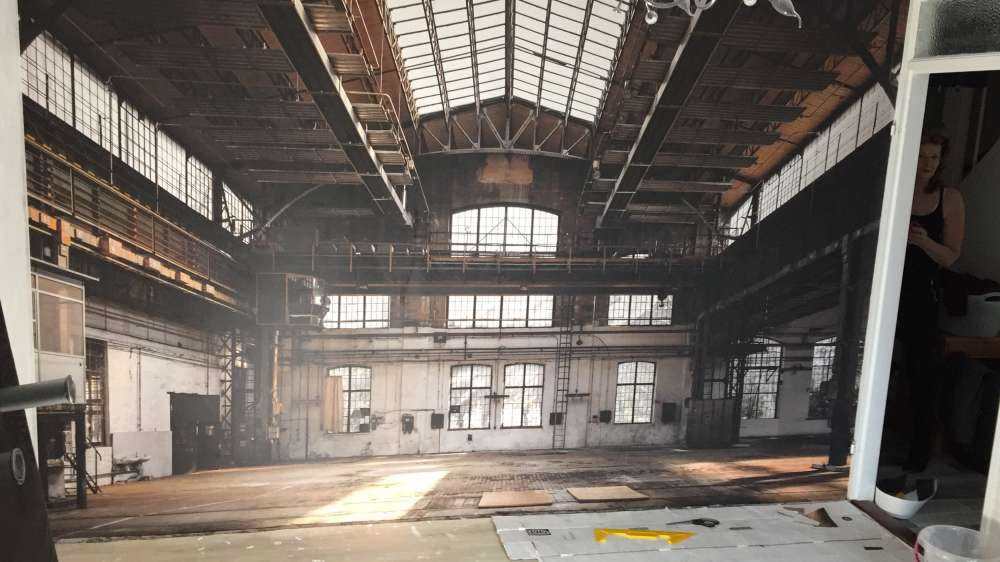 Verlassene Industriehalle
