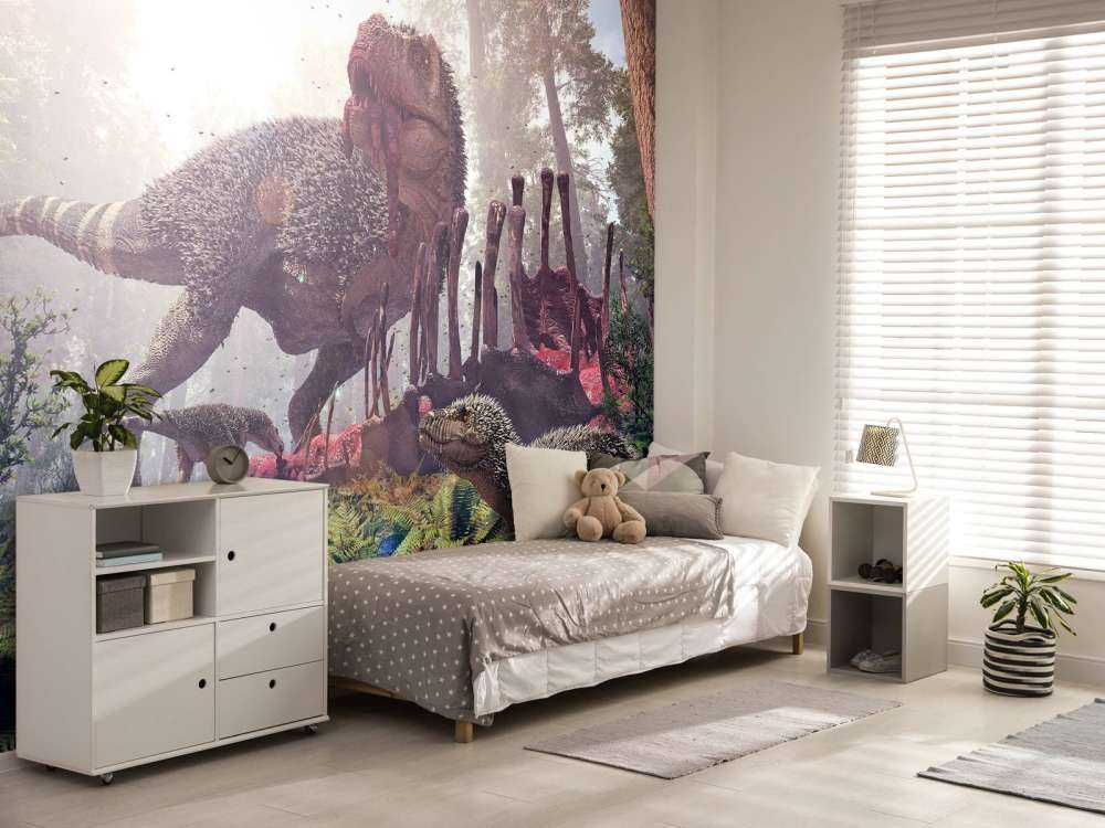 Tyrannosaurus Rex und seine Jungtiere