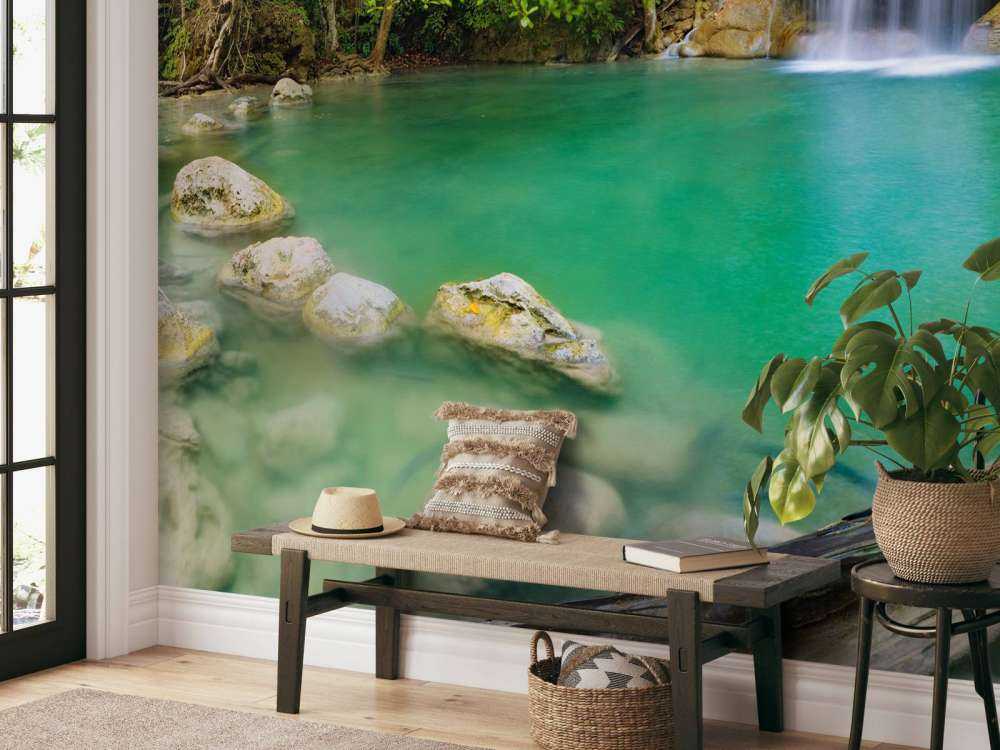 Schöner Wasserfall in Thailand