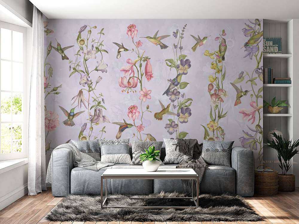 Weiden- und Gartenblumen Veilchen