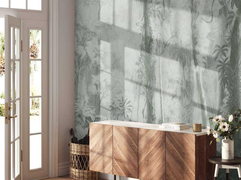 Tropischer Wald - grün