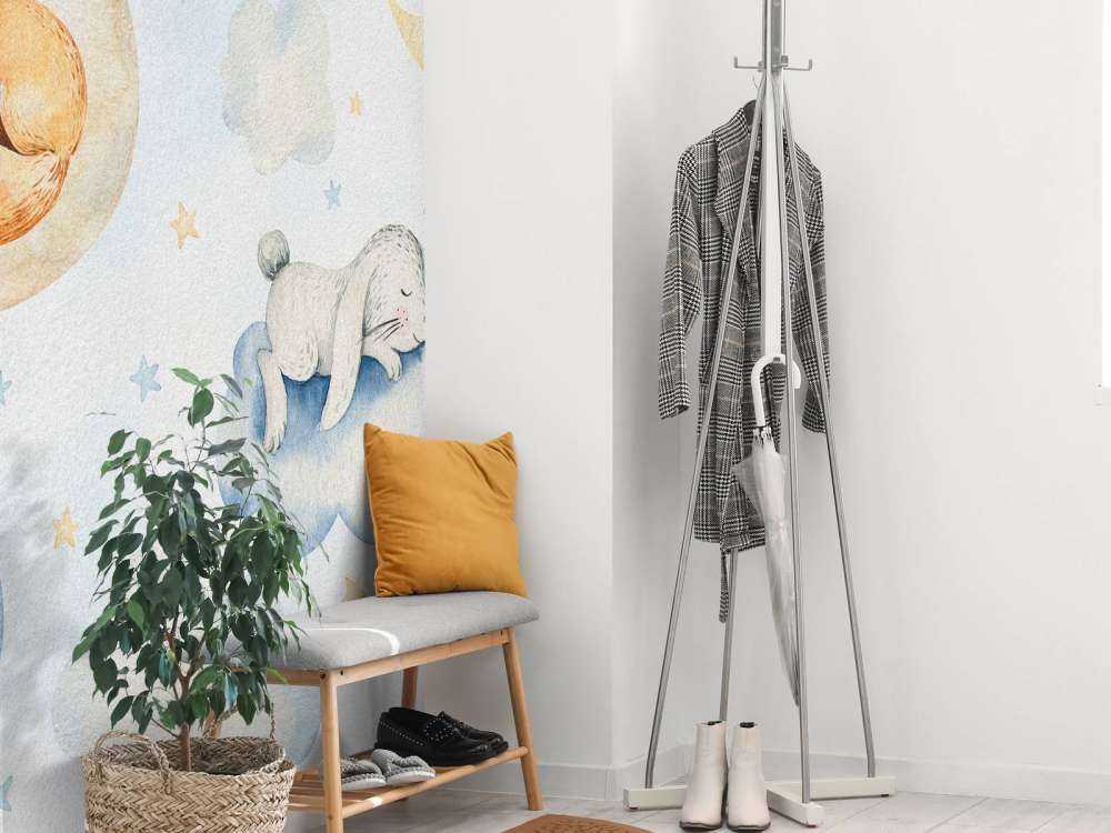 Schlafende Freunde in den Wolken