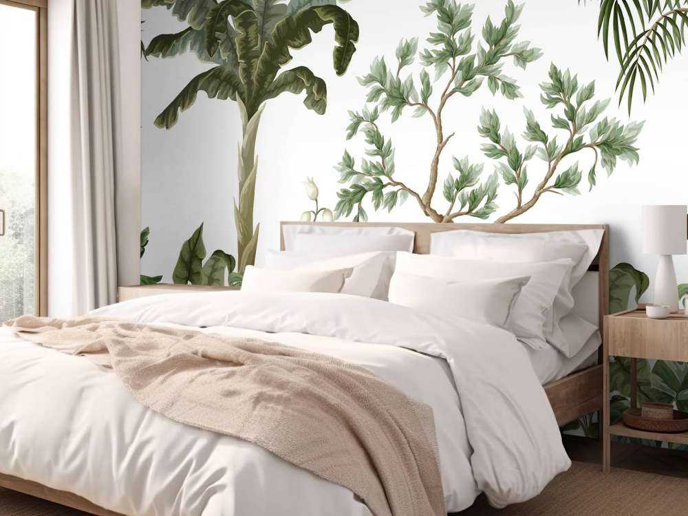 Dschungellandschaft mit Palmen