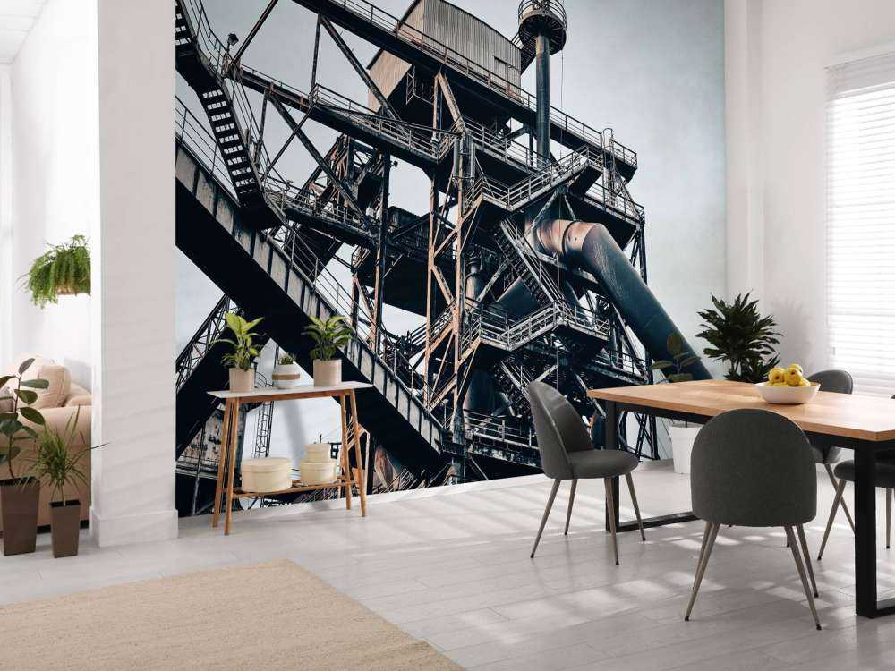 Verlassenes Stahlwerk