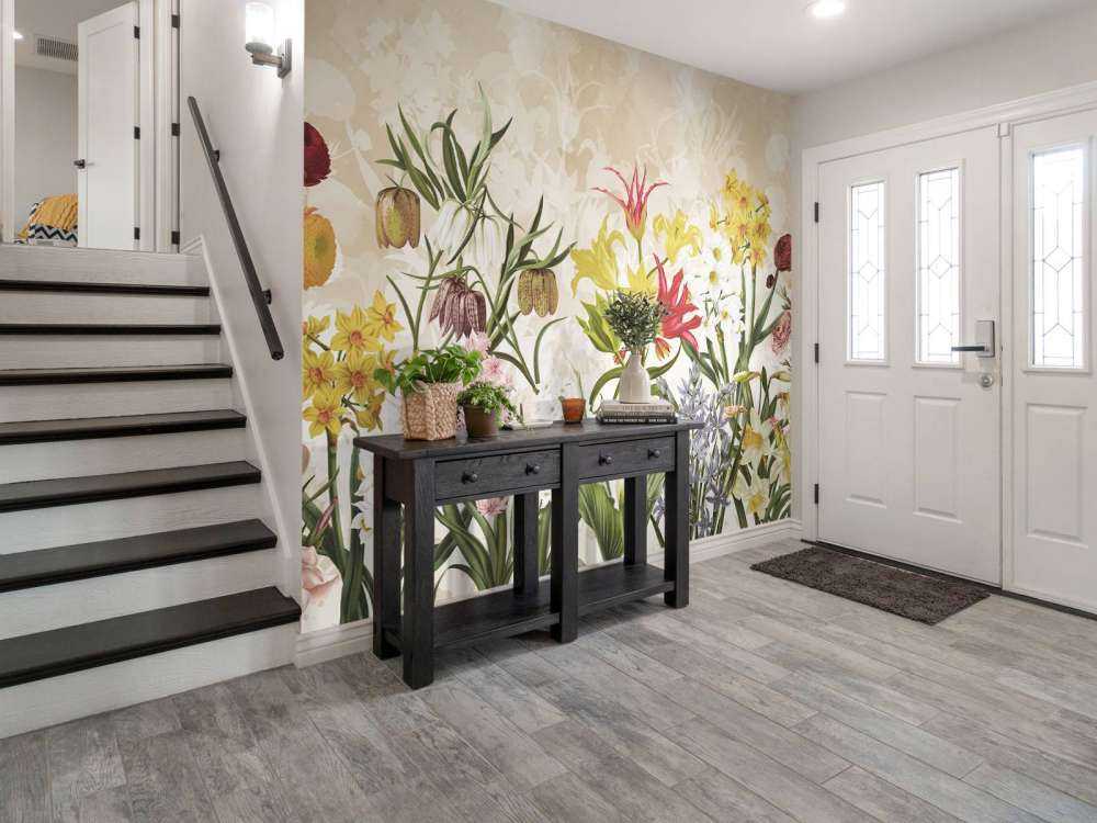 Frühjahrsblumen - Warmes Honigbeige