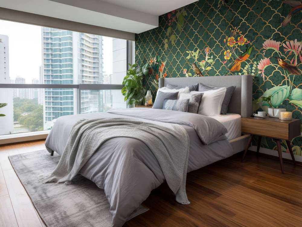 Dschungel Eleganz mit Gold