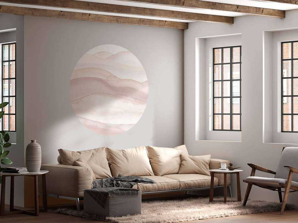 Abstrakter welliger Farbverlauf - nude