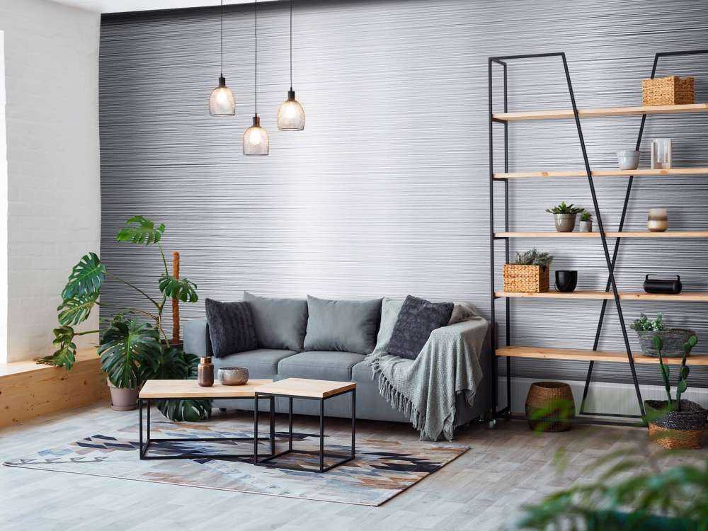 Metallplatte aus gebürstetem Aluminium