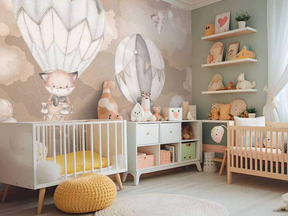 Fliegende Tiere taupe