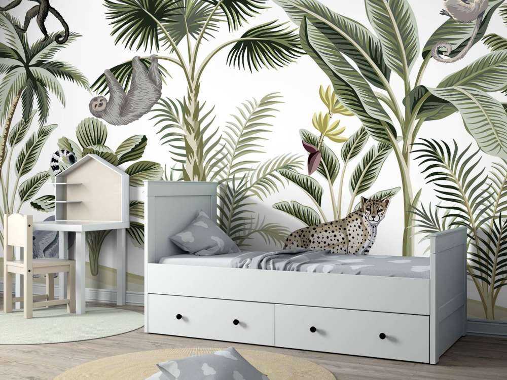Tropischer Tierdruck