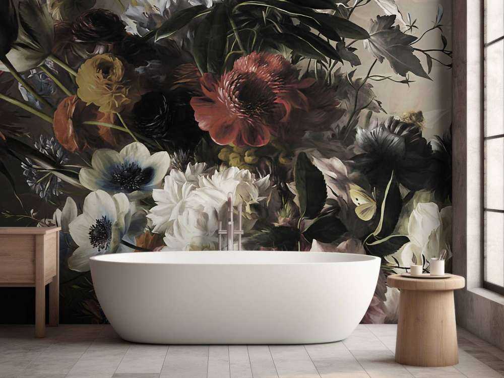 Großer Strauß mit Anemonen