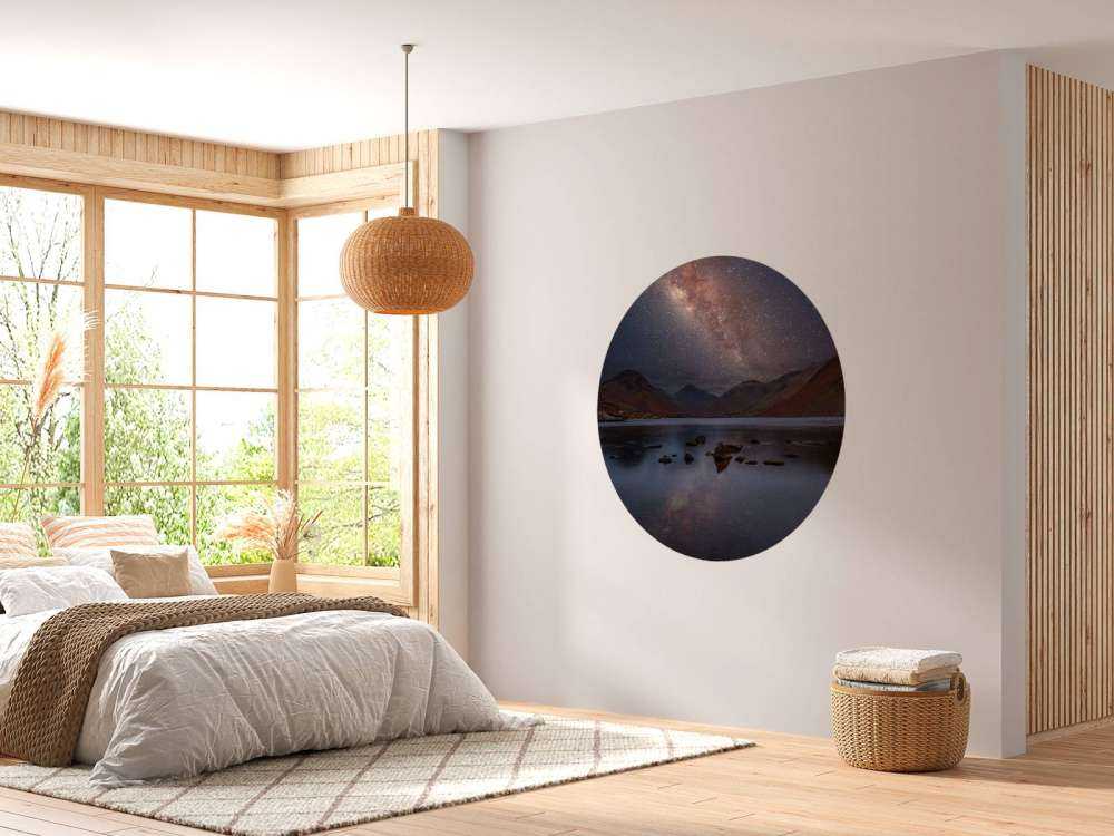 Milky Way across Wastwater, Lake District