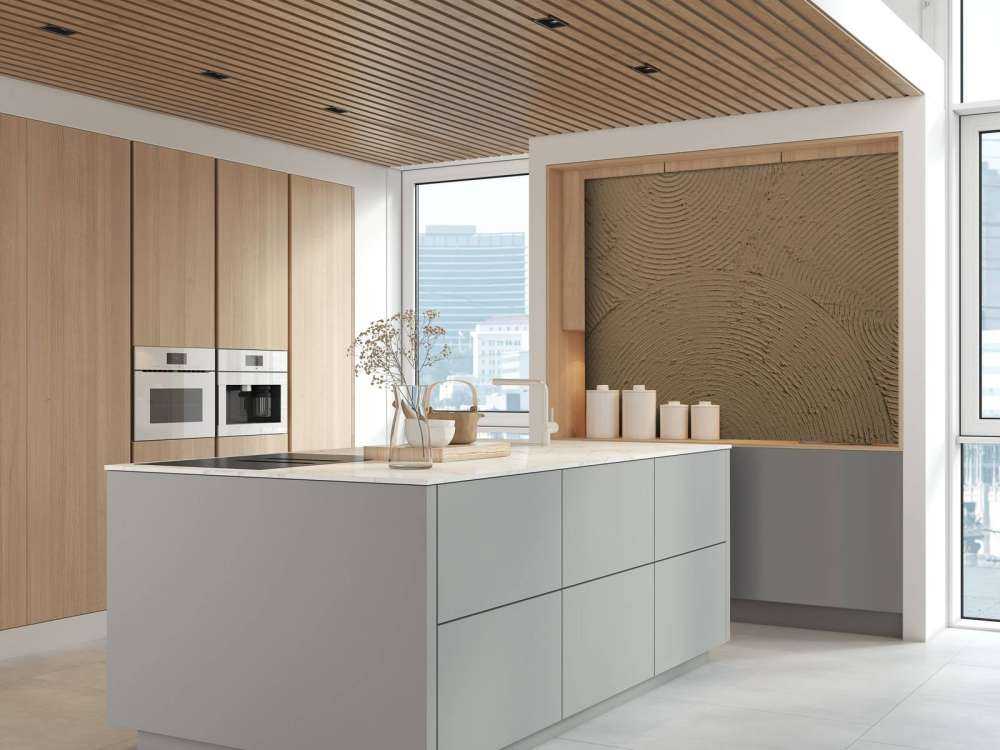 Zen-Kreise in Goldbraun