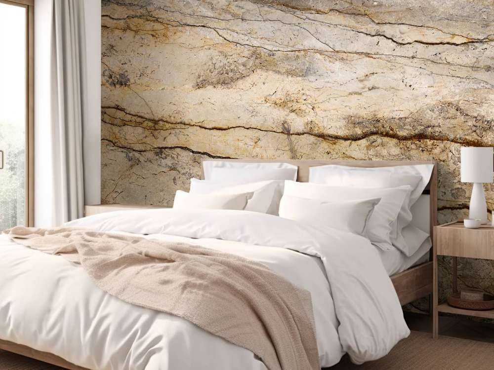 Marmor mit Sandfarbe