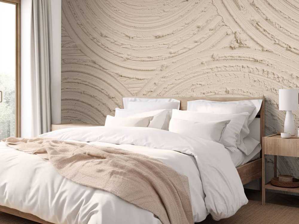 Zen Kreise grobe Struktur in taupe