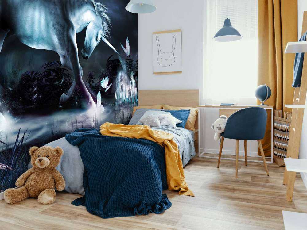Spielendes Einhorn