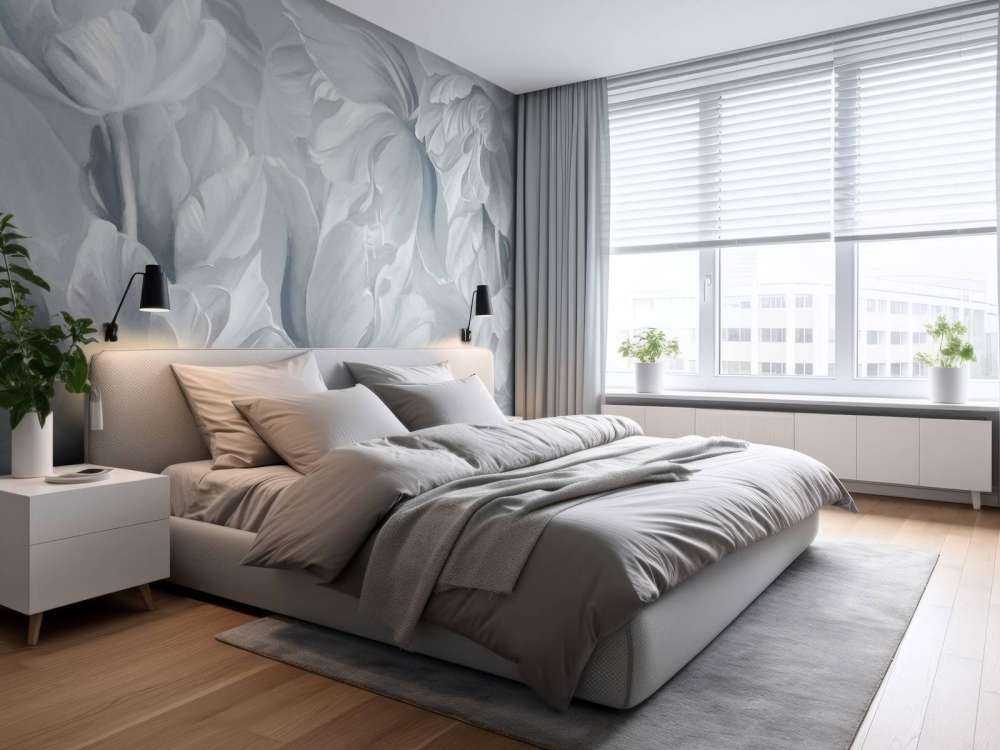 Große weiße Tulpen