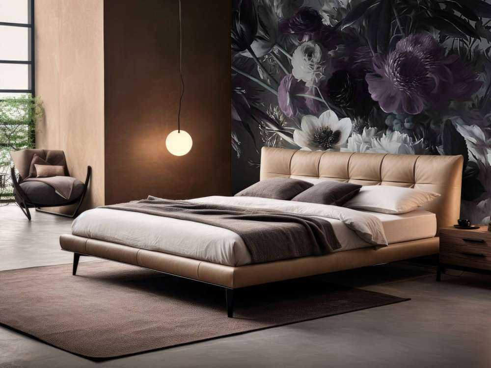 Großer Strauß mit Anemonen in Lila