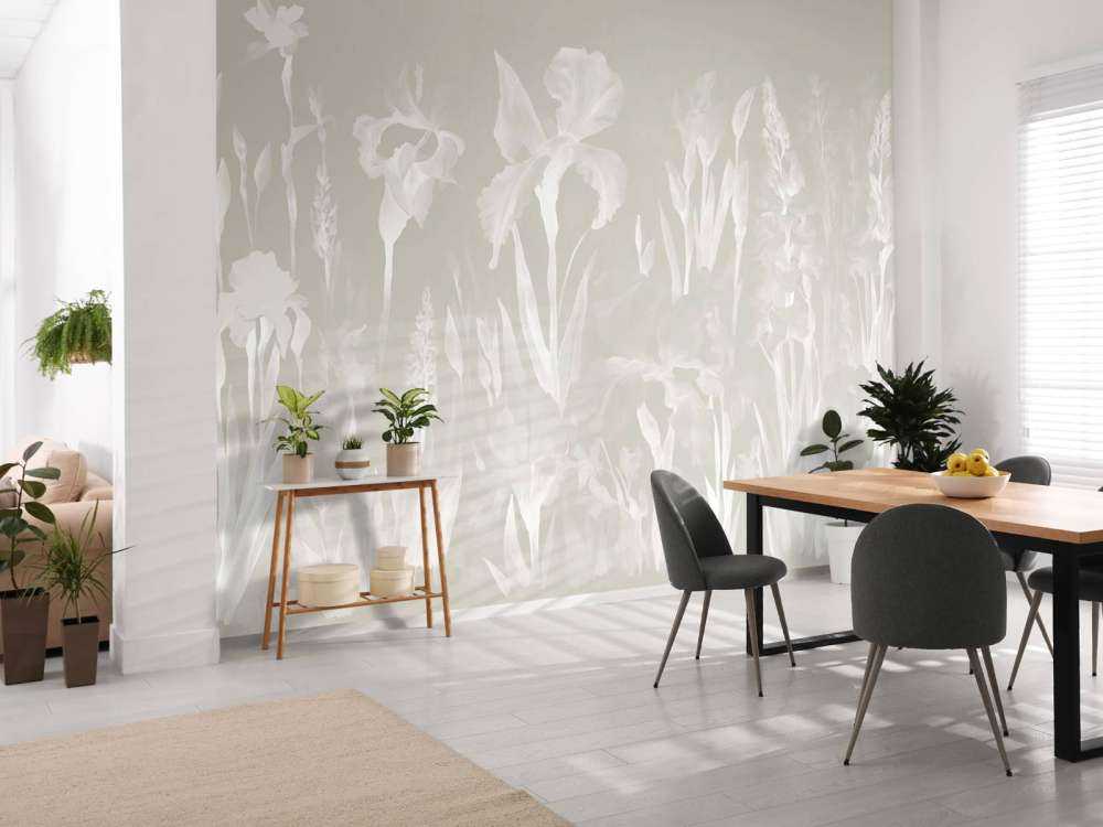 Frohen Frühling Gedämpftes Lavendel