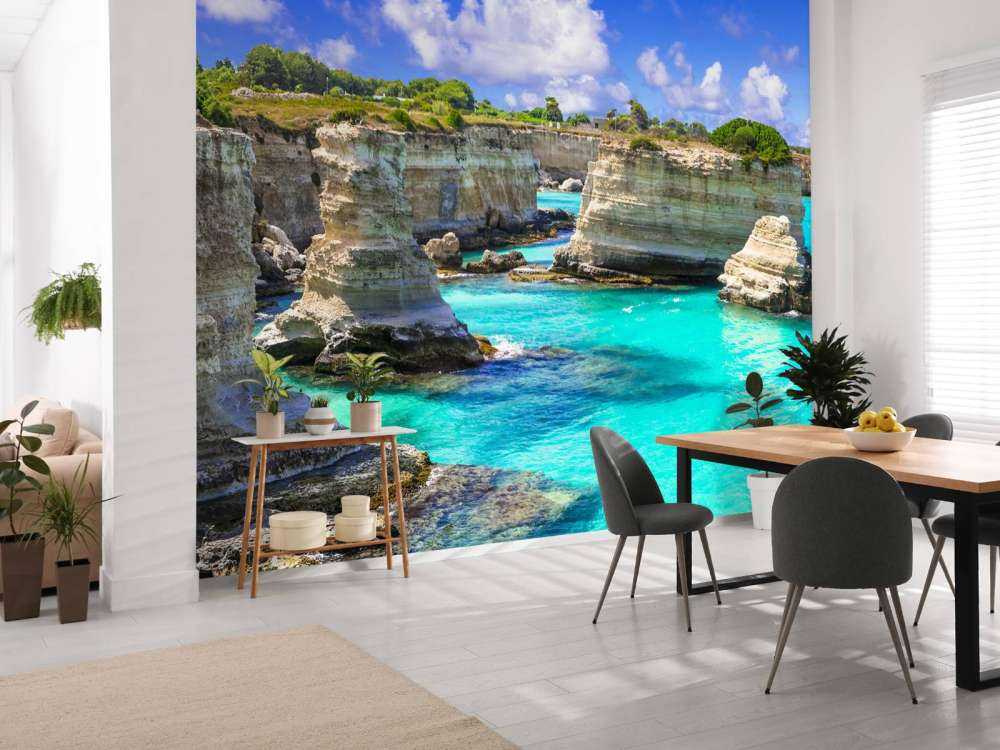 Felsformation an der Küste