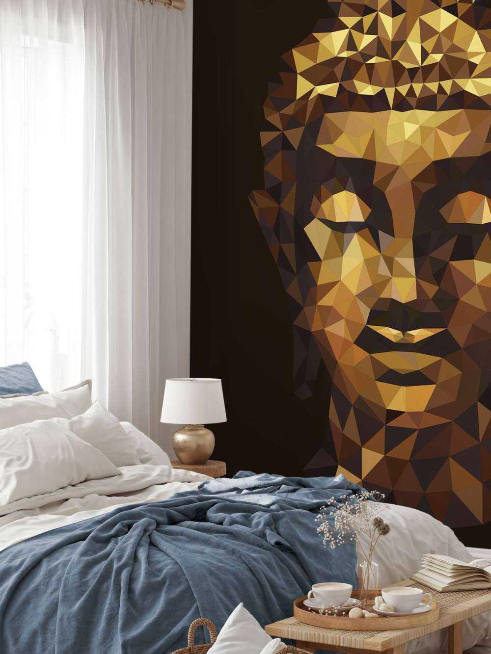Abstrakter Buddha