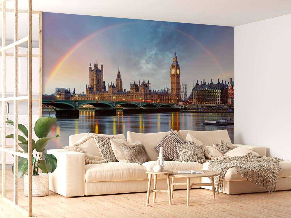 Regenbogen über London