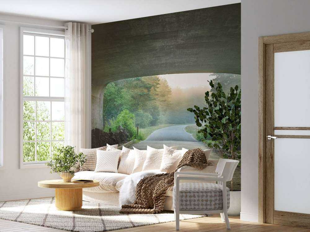 Sonne am Ende eines Tunnels